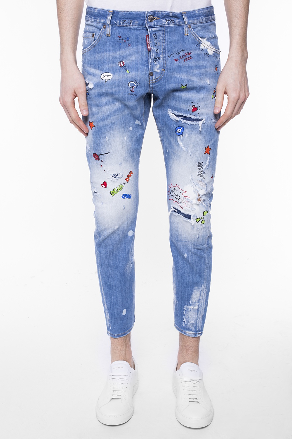 Dsquared2 'Sexy Twist Jean' jeans | Men's Clothing | Vitkac